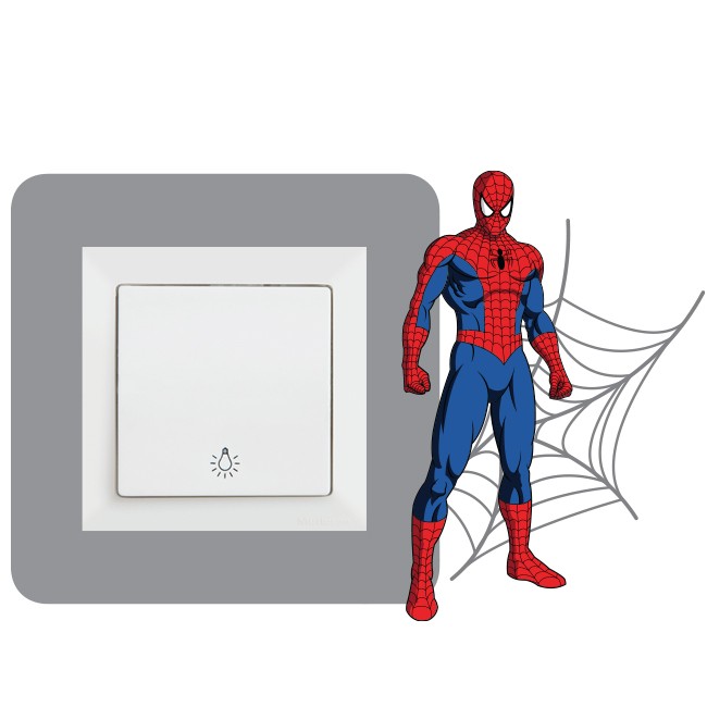 Spiderman 5 stiker oko prekidaca